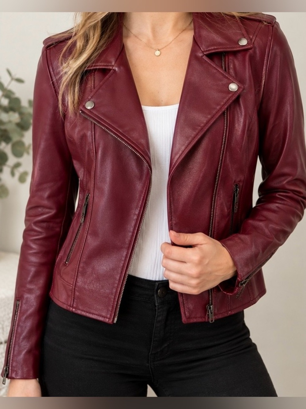 Harley Davidson women’s genuine leather jacket